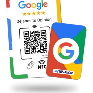 Tarjeta de Calificaciones y Reseñas de Google