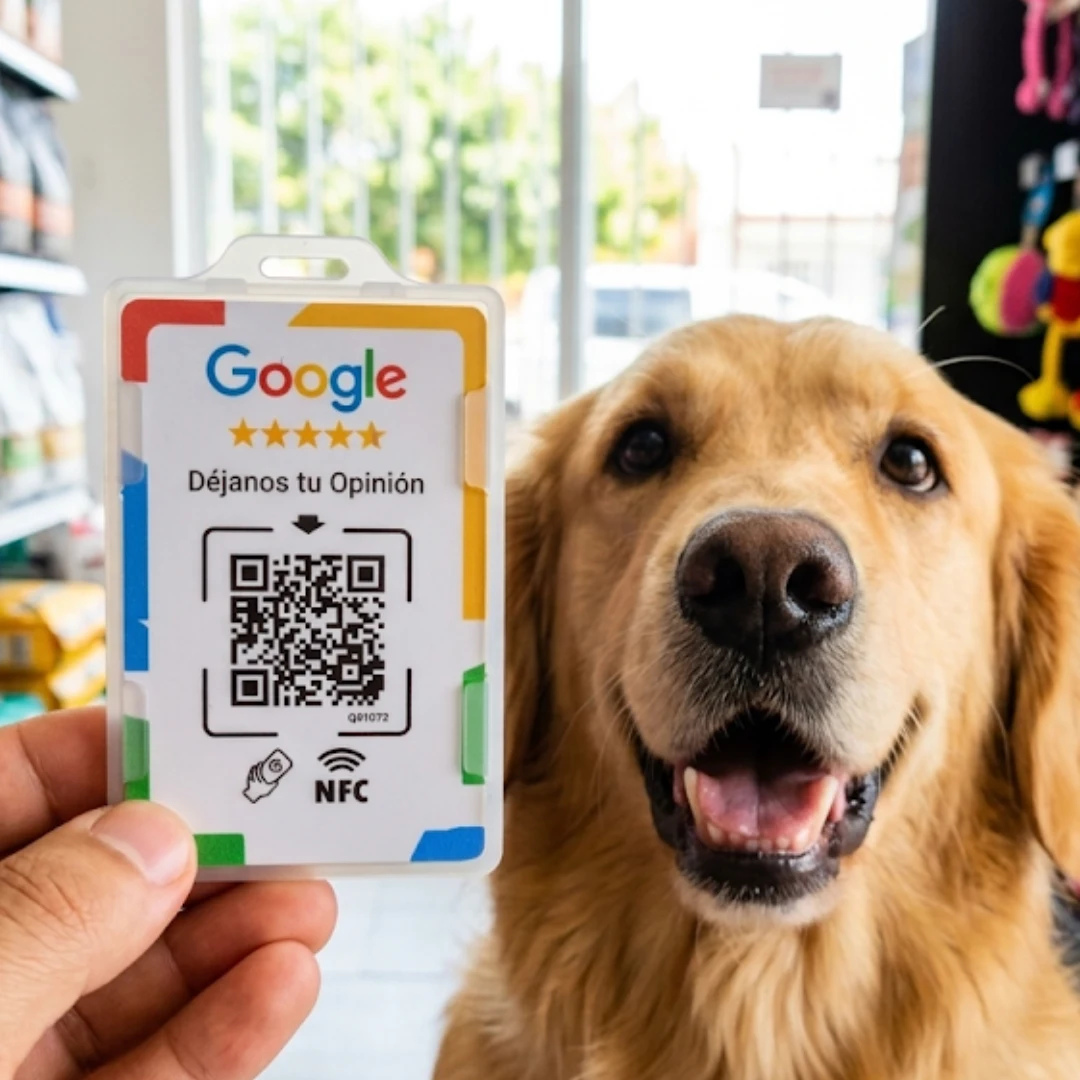 Cliente usando tarjeta NFC